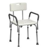 Brand New Medline Shower Chair Bath Seat with Padded Armrests and Back $49.99 Retail *B