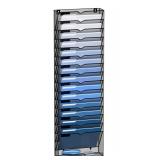 New DALTACK Wall File Holder 16 Tier Hanging Wall File Organizer $54.99 Retail *B