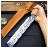 Brand New 13" Fixed Blade Outdoor Knife with Sheath *N