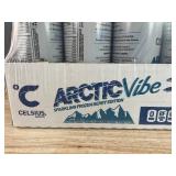 24 Brand New Celsius Sparkling Arctic Vibe Functional Energy Drink 12 fl oz Cans - 2 Cases *N