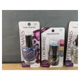Brand New Colormates Makeup Nail Polish, Highlighter, Compact Makeup & Concealer and Eyeliner Pencil *N