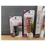 Brand New Colormates Makeup Highlighter, Juicy Lip Gloss, Precision Tip Eye Shadow & Liner Brush, Nail Polish and Mineral Eyeshadow *N