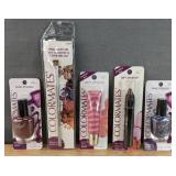 Brand New Colormates Makeup Nail Polish, Precision Tip Eye Shadow & Liner Brush, Juicy Lip Gloss and Lip Crayon *N