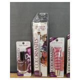 Brand New Colormates Makeup Nail Polish, Precision Tip Eye Shadow & Liner Brush, Juicy Lip Gloss and Lip Crayon *N