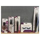 Brand New Colormates Makeup Nail Polish, Clear Lip Gloss, Lip Crayon, Eyelash Kit and Eyeliner Pencil *N