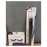 Brand New Colormates Makeup Nail Polish, Clear Lip Gloss, Lip Crayon, Eyelash Kit and Eyeliner Pencil *N