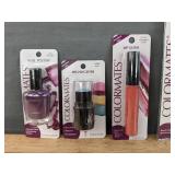 Brand New Colormates Makeup Nail Polish, Highlighter, Lip Gloss, Precision Tip Eye Shadow & Liner Brush and Tinted Brow Gel *N