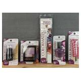 Brand New Colormates Makeup Multi Cream Stick, Mirror Case, Precision Tip Eye Shadow & Liner Brush, Nail Polish and Juicy Lip Gloss *N