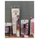 Brand New Colormates Makeup Multi Cream Stick, Mirror Case, Precision Tip Eye Shadow & Liner Brush, Nail Polish and Juicy Lip Gloss *N