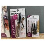 Brand New Colormates Makeup Nail Polish, Eyelash Kit, Precision Tip Eye Shadow & Liner Brush, Tinted Brow Gel and Multi Cream Stick *N