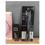Brand New Covergirl Exhibitionist Cream Lipstick, The Super Sizer Fibers Mascara, Clean Fresh Healthy Look Pressed Powder and Liquid Liner *N