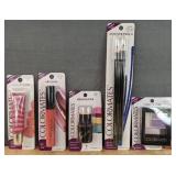Brand New Colormates Makeup Juicy Lip Gloss, Lip Gloss, Highlighter, Eyeliner Pencil and Mirror Case *N