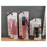 Brand New Colormates Makeup Juicy Lip Gloss, Lip Gloss, Highlighter, Eyeliner Pencil and Mirror Case *N