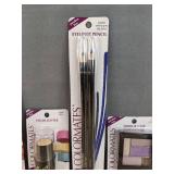 Brand New Colormates Makeup Juicy Lip Gloss, Lip Gloss, Highlighter, Eyeliner Pencil and Mirror Case *N