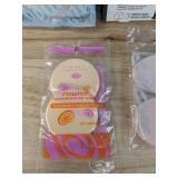 Brand New Beauty 360 Facial Cleansing Sponge, Masque Bar Charcoal Sheet Mask, BYS Makeup Setting Spray, Daily Mirra Brow Brush and Stencil Set, SM Retractable Power Brush, Round Foundation Sponge, Tea