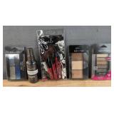 Brand New BYS Glitter Glitz Palette, Makeup Setting Spray, 4-Piece Brush Kit, Contour Trio and 5 Shade Eye Shadow Palette *N