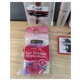 Brand New Posh Fan Brush, Equate Beauty Pre-Moistened Olive Oil Swabs, Makeup Brush Cleansing Shampoo, Posh Powder Brush, SM Retractable Power Brush,  Eye Shadow Applicators, Brow Brush and Tear Drop 