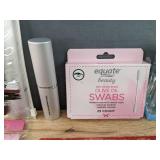 Brand New Posh Fan Brush, Equate Beauty Pre-Moistened Olive Oil Swabs, Makeup Brush Cleansing Shampoo, Posh Powder Brush, SM Retractable Power Brush,  Eye Shadow Applicators, Brow Brush and Tear Drop 