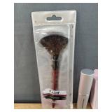 Brand New Posh Fan Brush, Equate Beauty Pre-Moistened Olive Oil Swabs, Makeup Brush Cleansing Shampoo, Posh Powder Brush, SM Retractable Power Brush,  Eye Shadow Applicators, Brow Brush and Tear Drop 