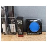 Brand New Covergirl Trublend Minerals Loose Mineral Powder, Lush Plumping Mascara, Exhibitionist Eyelash Primer, Liquid Liner, Exhibitionist Cream Lipstick and Limited Edition Exhibitionist Velvet Mon