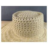 6 Brand New A New Day Telescope Boater Hat Adjustable Sizing *N