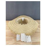 6 Brand New A New Day Telescope Boater Hat Adjustable Sizing *N