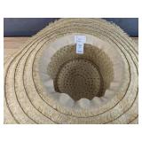 6 Brand New A New Day Telescope Boater Hat Adjustable Sizing *N