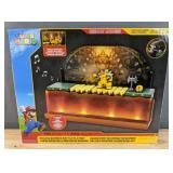 Brand New Super Mario Nintendo Deluxe Bowser Battle Playset with Lights and Sounds *N