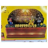 Brand New Super Mario Nintendo Deluxe Bowser Battle Playset with Lights and Sounds *N