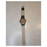 New Digital Quartz Watch Green Band PU Leather *P