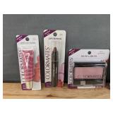 Brand New Colormates Makeup Juicy Lip Gloss, Lip Crayon, Blush & Brush, High Pearl Eye Shadow Mirror Case and Pressed Powder *N