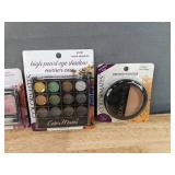 Brand New Colormates Makeup Juicy Lip Gloss, Lip Crayon, Blush & Brush, High Pearl Eye Shadow Mirror Case and Pressed Powder *N
