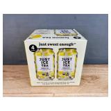 2 Brand New JUST ICE TEA Lemon Black Tea - 4pk/12 fl oz Cans *N