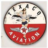 Brand New Texaco Aviation Aluminum Sign *N