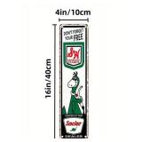 Brand New Sinclair Dino Gasoline Aluminum Sign *N