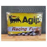 Brand New Agip Racing Fuel Aluminum Sign *N