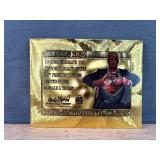 11 Brand New Donald Trump 24k Gold 45th Presidential Trading Cards with Envelope *N