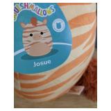 6 Brand New Squishmallow Plushes - Josue, Trenton, Barella, Shasta, Sol, and Meghan *N