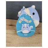 6 Brand New Squishmallow Plushes - Josue, Trenton, Barella, Shasta, Sol, and Meghan *N