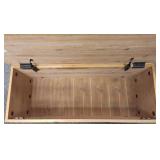 Hope Chest with a Flower Design