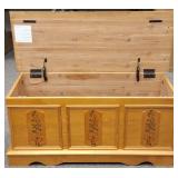 Hope Chest with a Flower Design