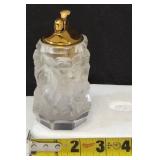 Vintage Frosted Glass Cherub Table Lighter (View Photos)