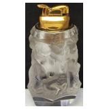 Vintage Frosted Glass Cherub Table Lighter (View Photos)