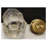 Vintage Frosted Glass Cherub Table Lighter (View Photos)