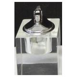 Vintage Glass Cube Table Lighter (View Photos)