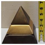 Colibri Pyramid Tabletop Lighter & Ashtray - 3 PC (View Photos)