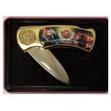 Dale Earnhardt Jr #8 - Bud Official Beer NASCAR Collectible Pocket Knife with Tin (View Photos)