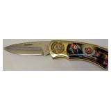Dale Earnhardt Jr #8 - Bud Official Beer NASCAR Collectible Pocket Knife with Tin (View Photos)