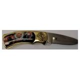 Dale Earnhardt Jr #8 - Bud Official Beer NASCAR Collectible Pocket Knife with Tin (View Photos)