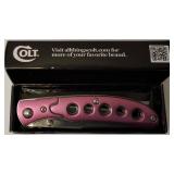 Colt Pink Pocket Knife - CT642